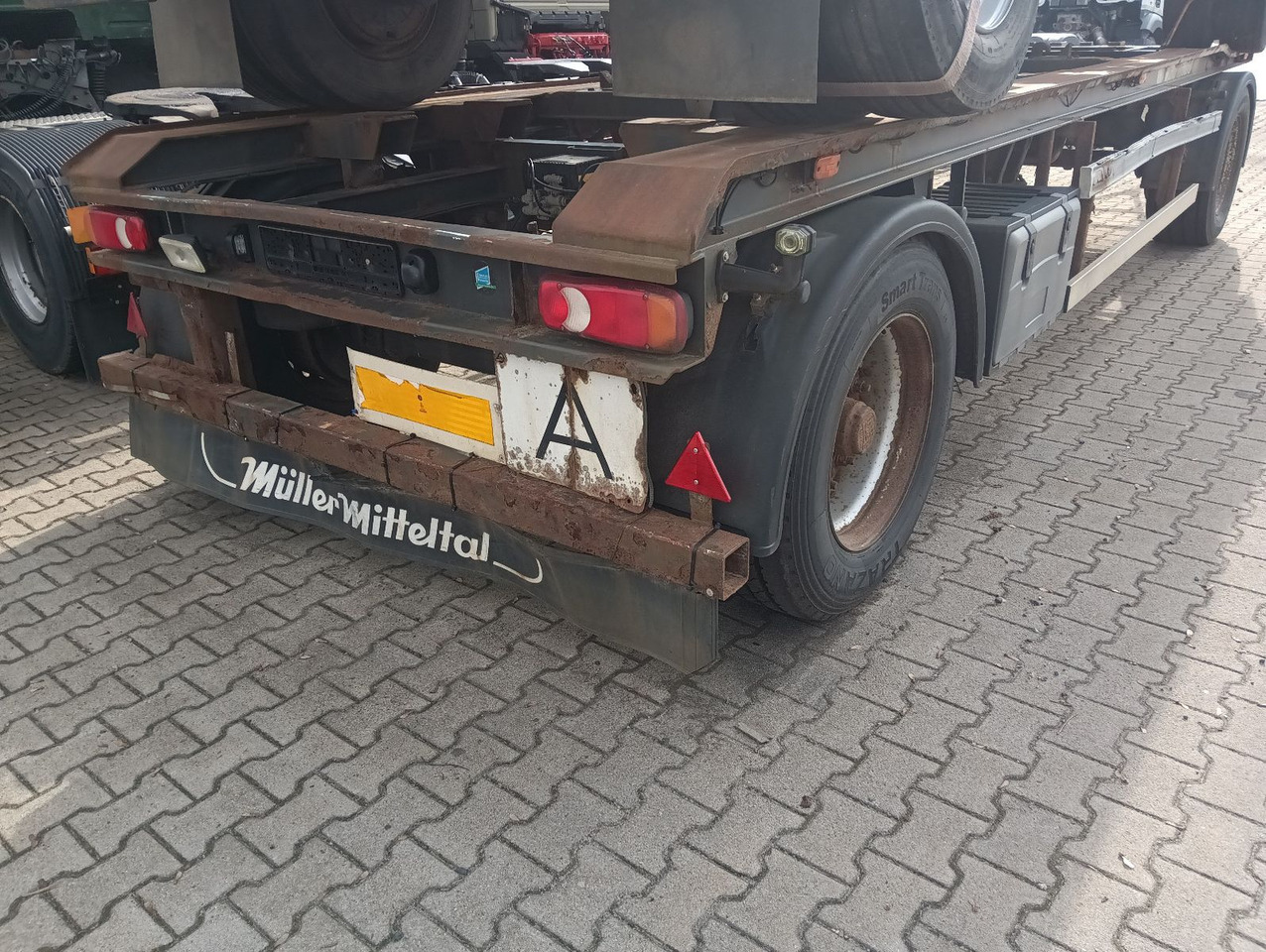 Müller-Mitteltal RA18 Abrollanhänger 7m BPW Trommel TÜV 5/2025 Müller-Mitteltal RA18 Abrollanhänger 7m BPW Trommel TÜV 5/2025 - Abrol/ Autopodizač prikolica: slika 2 Müller-Mitteltal RA18 Abrollanhänger 7m BPW Trommel TÜV 5/2025 Müller-Mitteltal RA18 Abrollanhänger 7m BPW Trommel TÜV 5/2025 - Abrol/ Autopodizač prikolica: slika 2