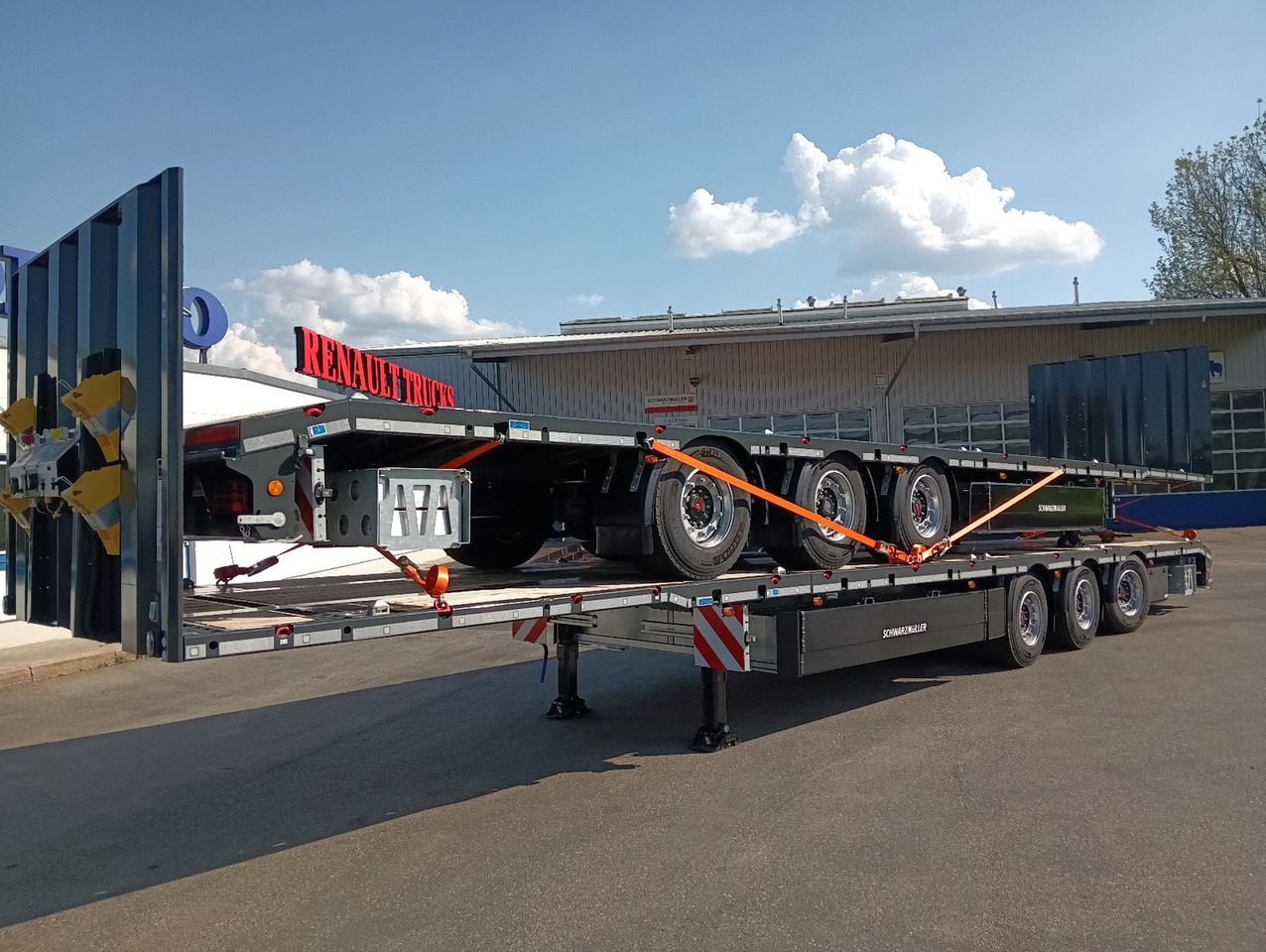 Lizing  Schwarzmüller 3Achs Tele Rampen TwistLock40+2x20"SAF Lenk+Lift Schwarzmüller 3Achs Tele Rampen TwistLock40+2x20"SAF Lenk+Lift: slika 7