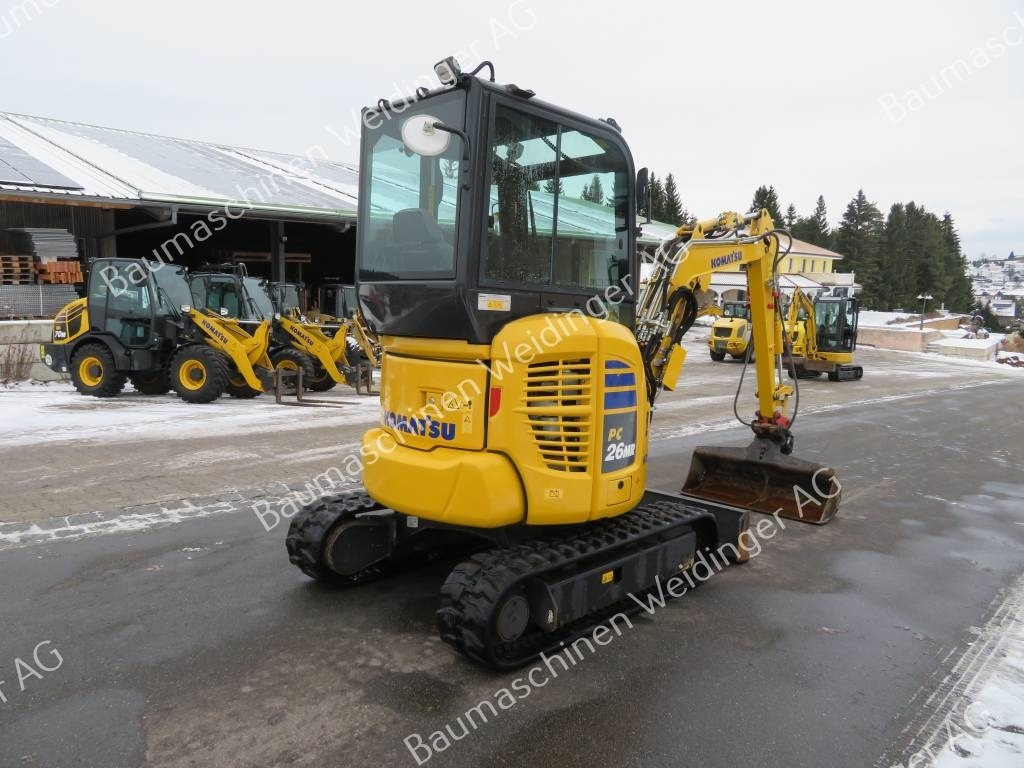 Komatsu PC 26 MR-5 - Mini bager: slika 3 Komatsu PC 26 MR-5 - Mini bager: slika 3