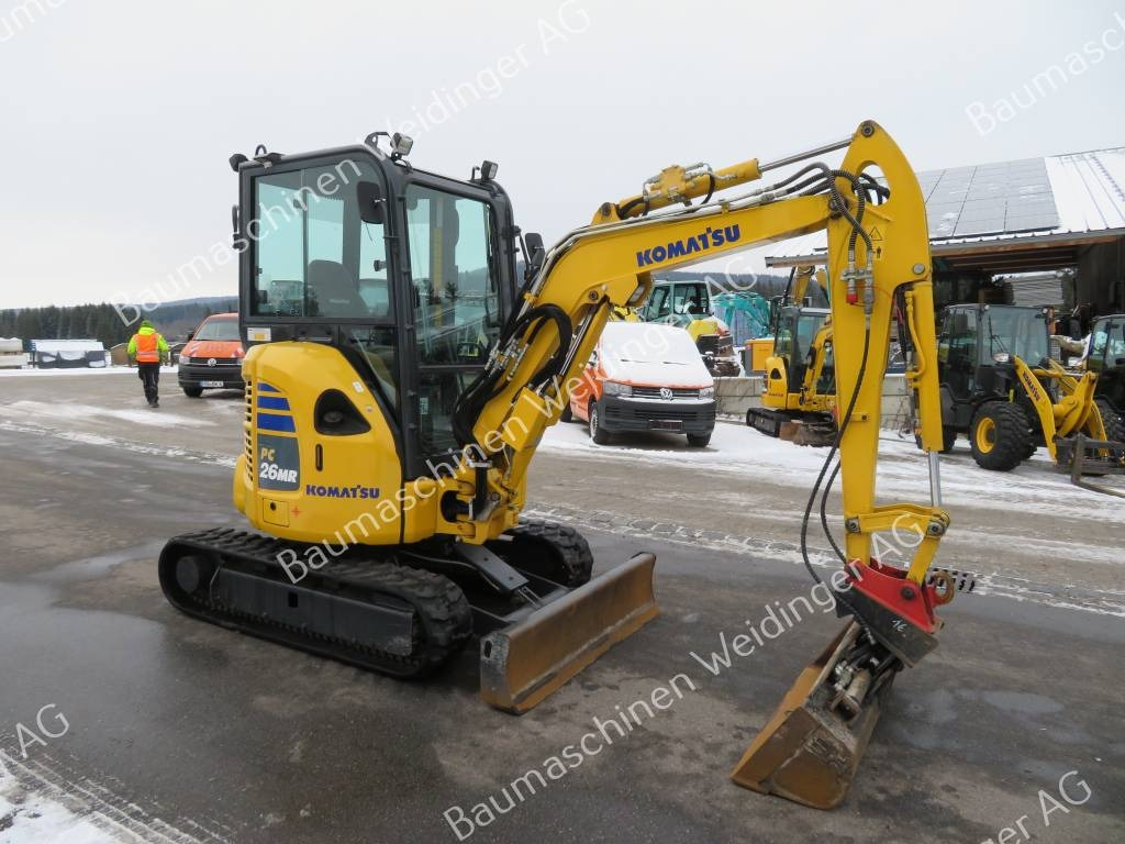 Komatsu PC 26 MR-5 - Mini bager: slika 1 Komatsu PC 26 MR-5 - Mini bager: slika 1
