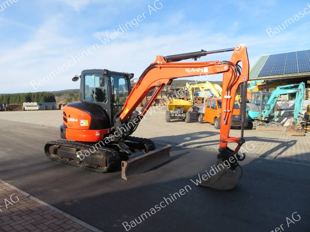 Kubota U 55-4 - Mini bager: slika 1 Kubota U 55-4 - Mini bager: slika 1