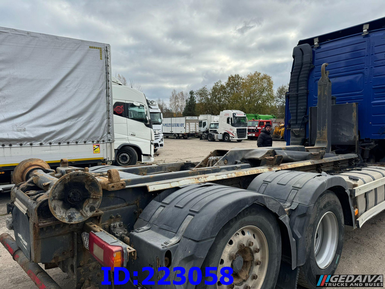 HIAB Multilift XR21S53 - Sistem hidraulične kuke/ Utovaranja kontejnera: slika 5 HIAB Multilift XR21S53 - Sistem hidraulične kuke/ Utovaranja kontejnera: slika 5