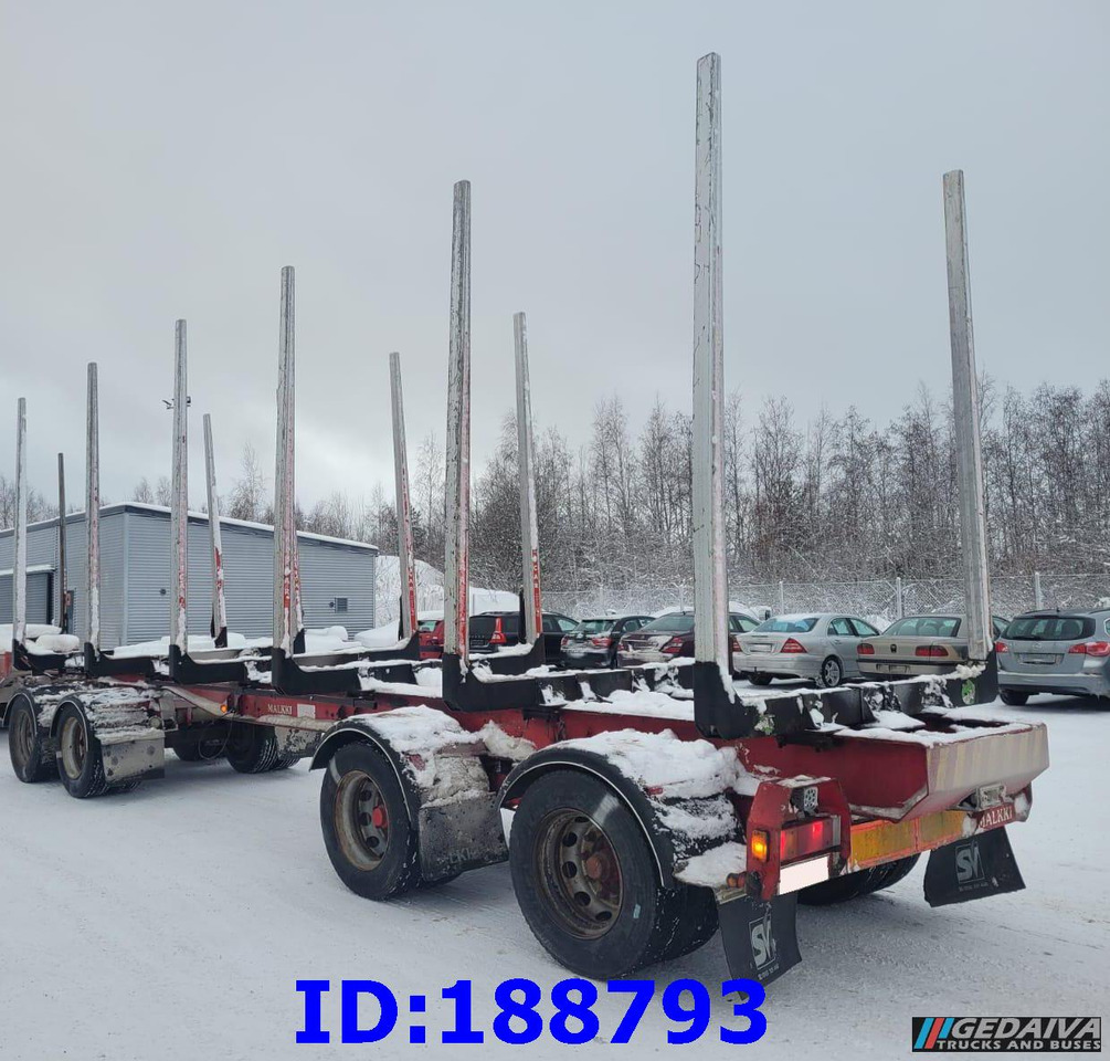 MALKKI RJ4-10200 - 4 Axles - Prikolica šticarka: slika 4 MALKKI RJ4-10200 - 4 Axles - Prikolica šticarka: slika 4