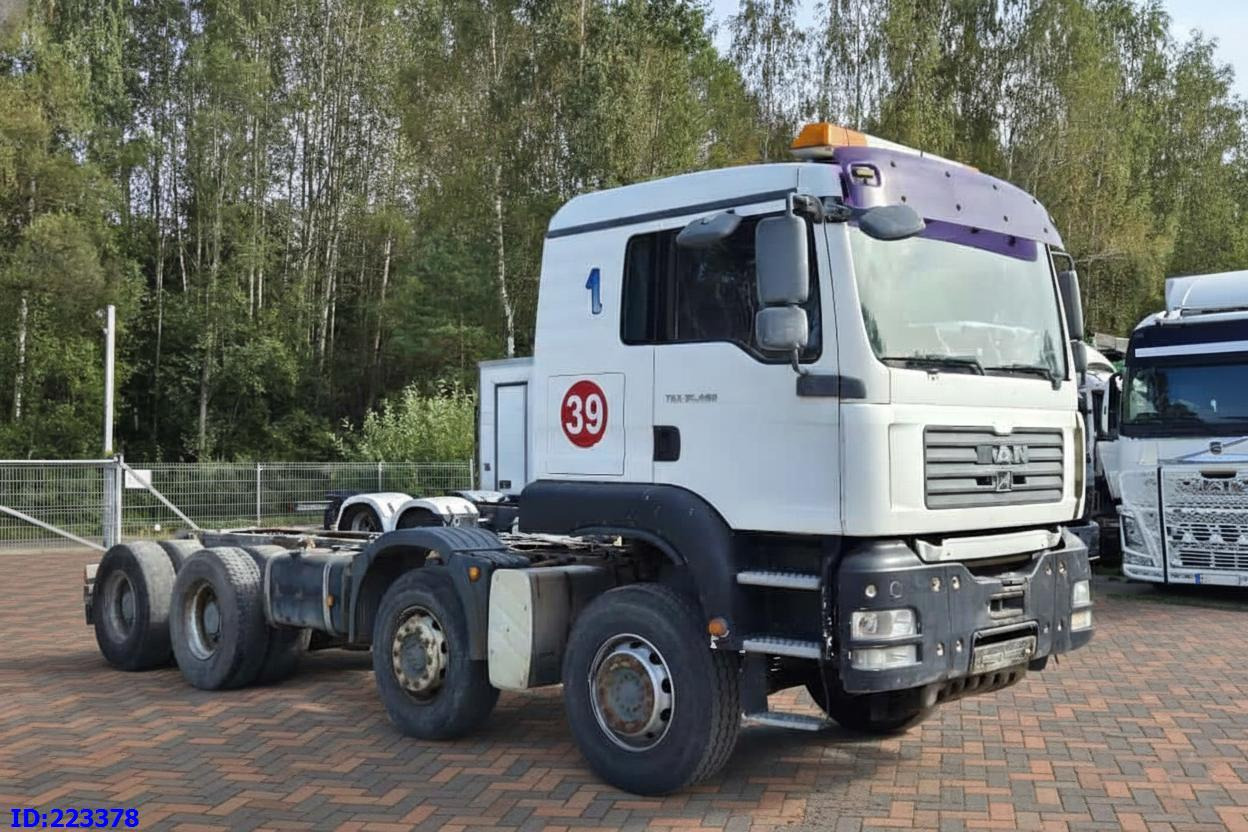 MAN TGA 35.480 8X4 - Full steel - Manual - Kamion sa golom šasijom i zatvorenom kabinom: slika 2 MAN TGA 35.480 8X4 - Full steel - Manual - Kamion sa golom šasijom i zatvorenom kabinom: slika 2