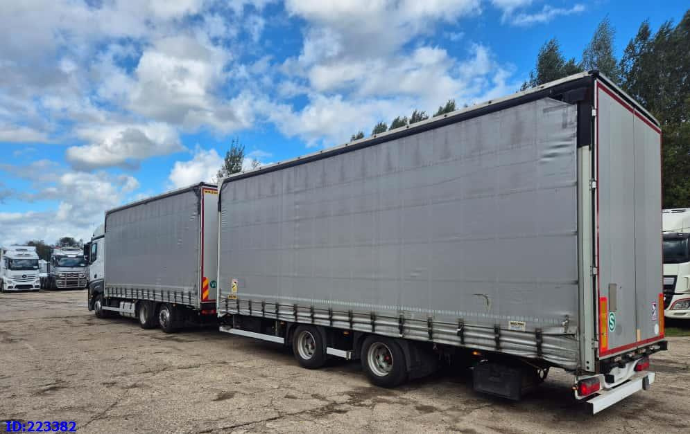 Kamion sa ceradom MERCEDES-BENZ Actros 2542 6x2 Euro6 + Wielton trailer: slika 14