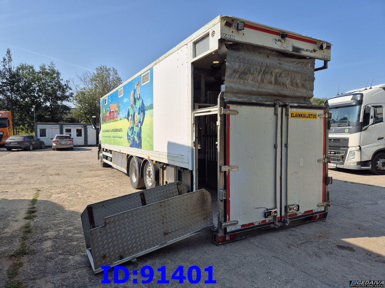 Kamion za prevoz stoke MERCEDES-BENZ Antos 2532 - 6x2 - Euro 6 - Animal transport: slika 15