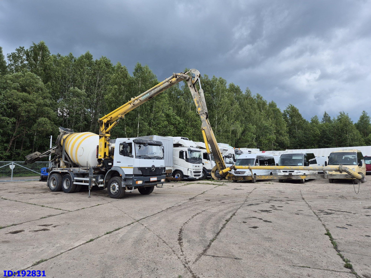 MERCEDES-BENZ Atego 2628 6x4 Schwing 17m 9m3 - Auto pumpa za beton: slika 1 MERCEDES-BENZ Atego 2628 6x4 Schwing 17m 9m3 - Auto pumpa za beton: slika 1