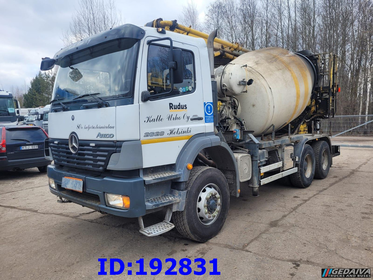 MERCEDES-BENZ Atego 2628 6x4 Schwing 17m 9m3 - Auto pumpa za beton: slika 4 MERCEDES-BENZ Atego 2628 6x4 Schwing 17m 9m3 - Auto pumpa za beton: slika 4