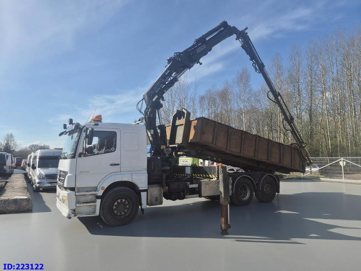 MERCEDES-BENZ Axor 2533 6x2 + Atlas 332.3E Crane - Istovarivač: slika 1 MERCEDES-BENZ Axor 2533 6x2 + Atlas 332.3E Crane - Istovarivač: slika 1