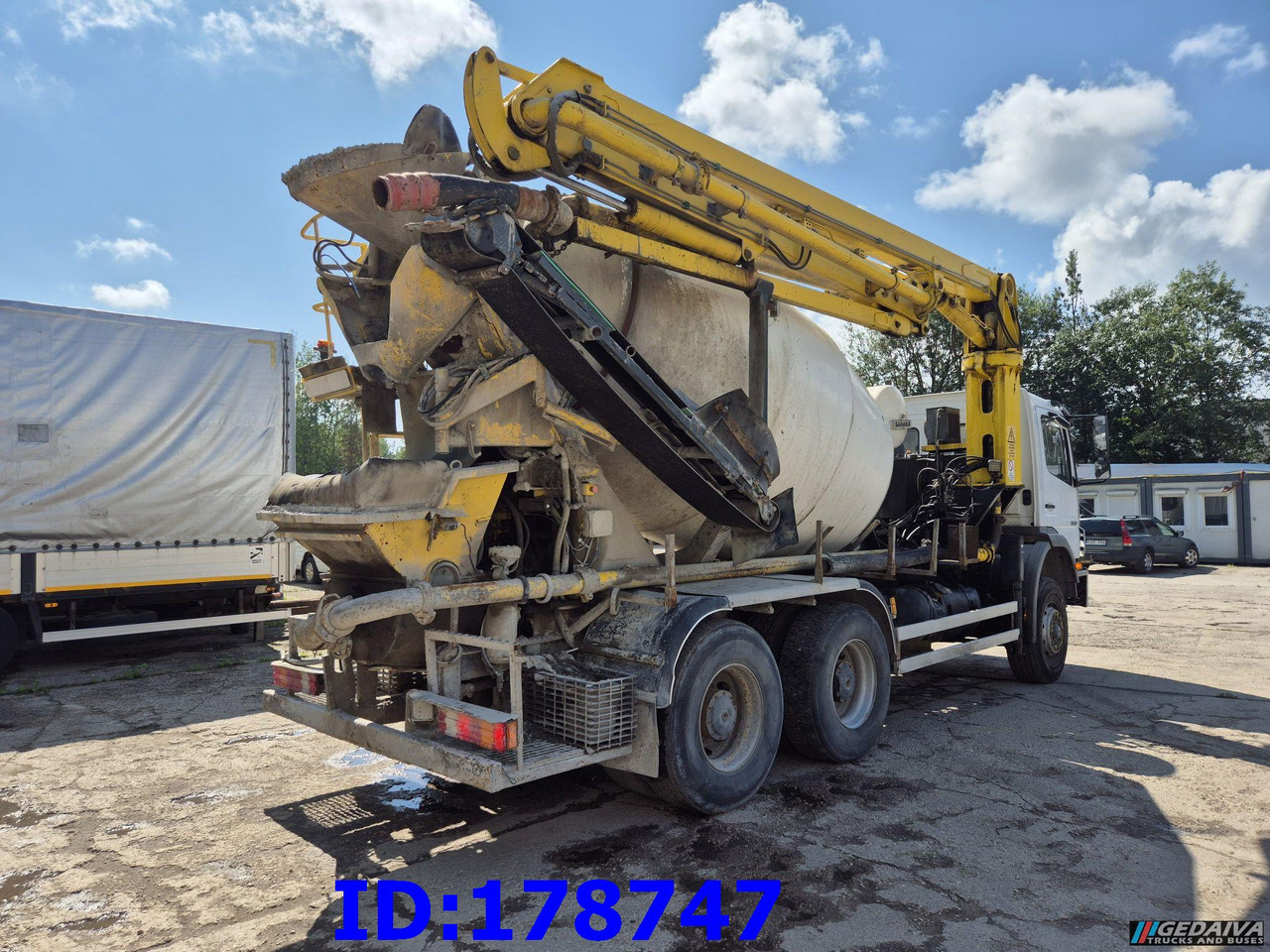 MERCEDES-BENZ Axor 2633 6x4 Schwing 750 - Auto pumpa za beton: slika 5 MERCEDES-BENZ Axor 2633 6x4 Schwing 750 - Auto pumpa za beton: slika 5
