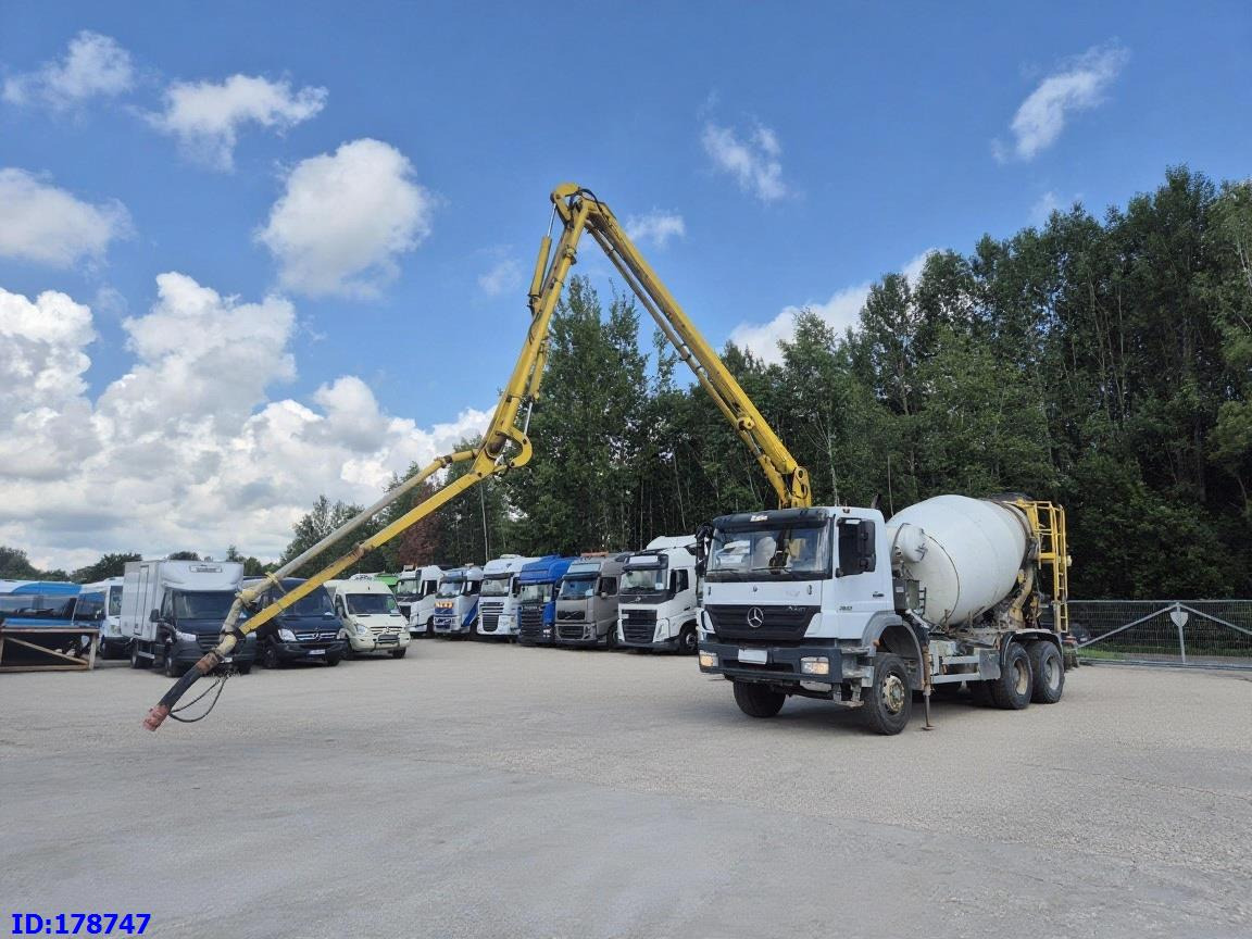 MERCEDES-BENZ Axor 2633 6x4 Schwing 750 - Auto pumpa za beton: slika 1 MERCEDES-BENZ Axor 2633 6x4 Schwing 750 - Auto pumpa za beton: slika 1