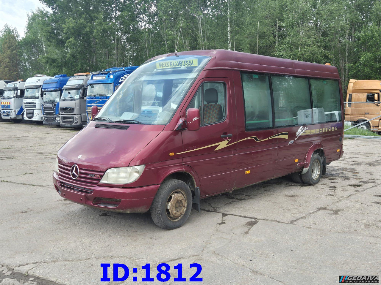 MERCEDES-BENZ Sprinter 413 - 17 Place - Minibus, Putnički kombi: slika 4 MERCEDES-BENZ Sprinter 413 - 17 Place - Minibus, Putnički kombi: slika 4