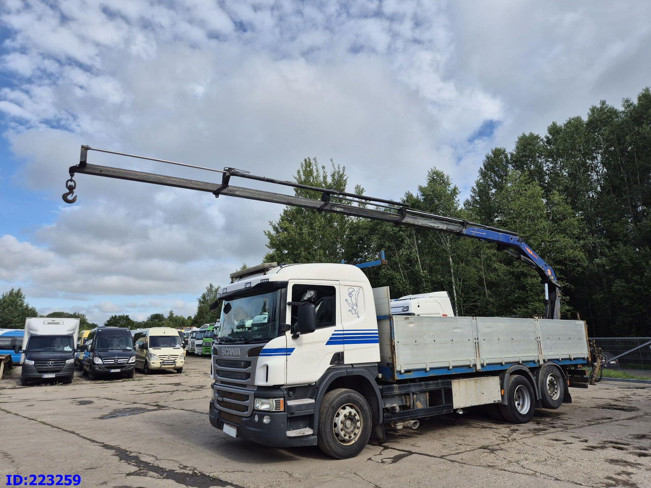 SCANIA P450 6x2 Steering axle Euro6 + PM 13.5SP - Kamion sa tovarnim sandukom: slika 1 SCANIA P450 6x2 Steering axle Euro6 + PM 13.5SP - Kamion sa tovarnim sandukom: slika 1