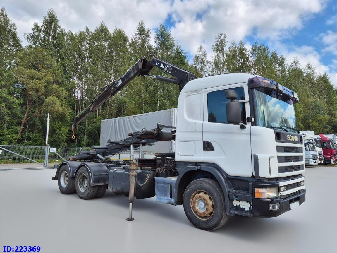SCANIA R124 420 + Crane HIAB 140AW - Istovarivač: slika 4 SCANIA R124 420 + Crane HIAB 140AW - Istovarivač: slika 4