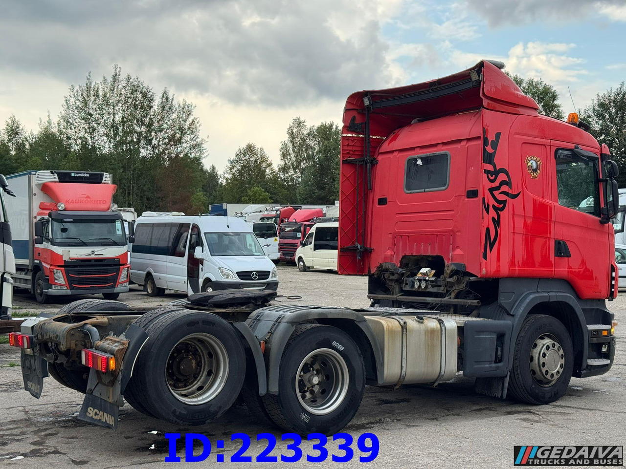 SCANIA R420 MANUAL 6x2 - Tegljač: slika 4 SCANIA R420 MANUAL 6x2 - Tegljač: slika 4
