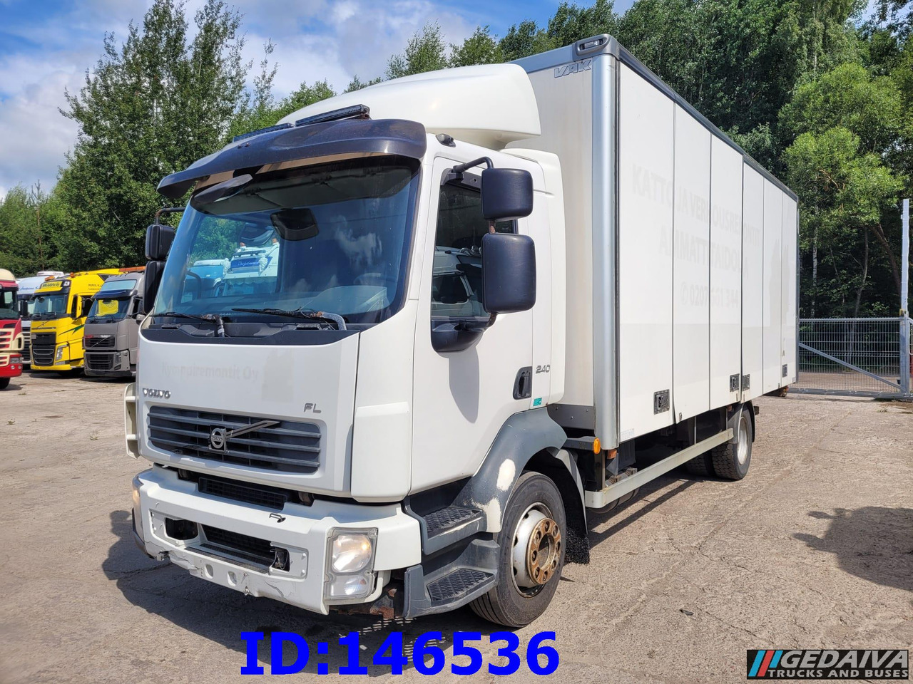 VOLVO FL 240HP - 4x2 - Manual - Euro5 - Kamion sa zatvorenim sandukom: slika 1 VOLVO FL 240HP - 4x2 - Manual - Euro5 - Kamion sa zatvorenim sandukom: slika 1