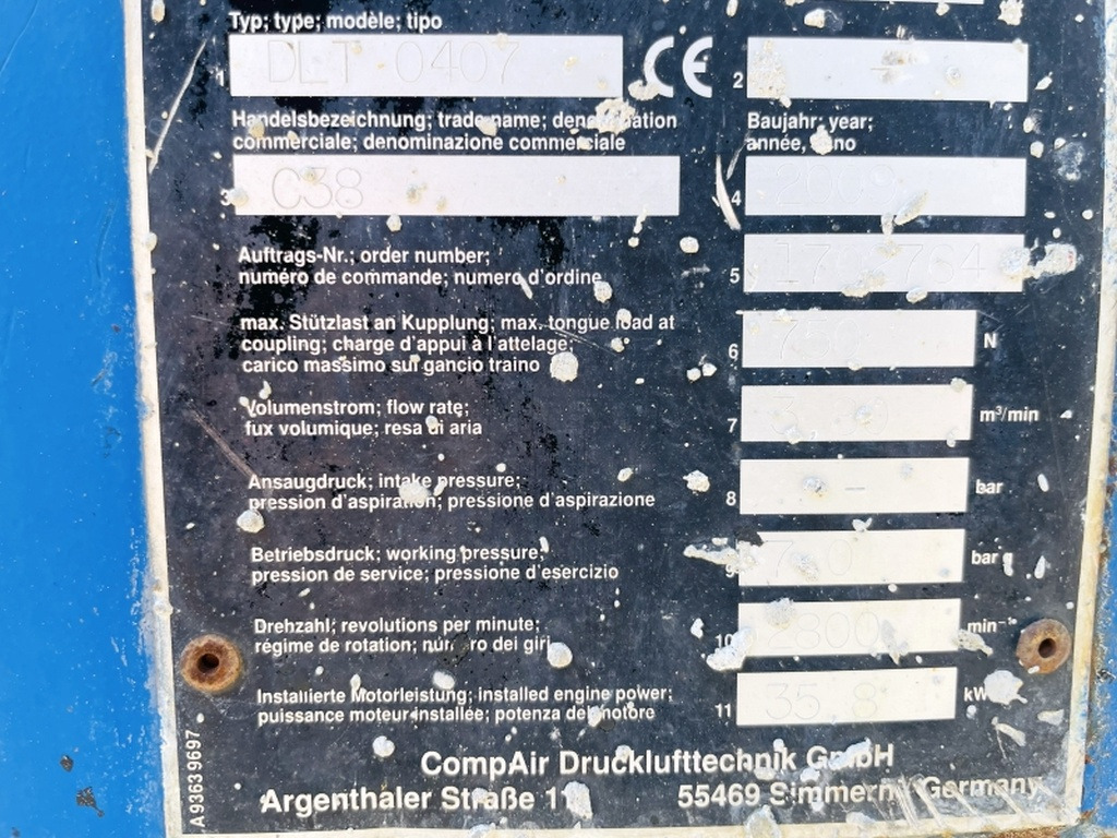 Vergleich C38 (4041) - Kompresor za vazduh: slika 4 Vergleich C38 (4041) - Kompresor za vazduh: slika 4