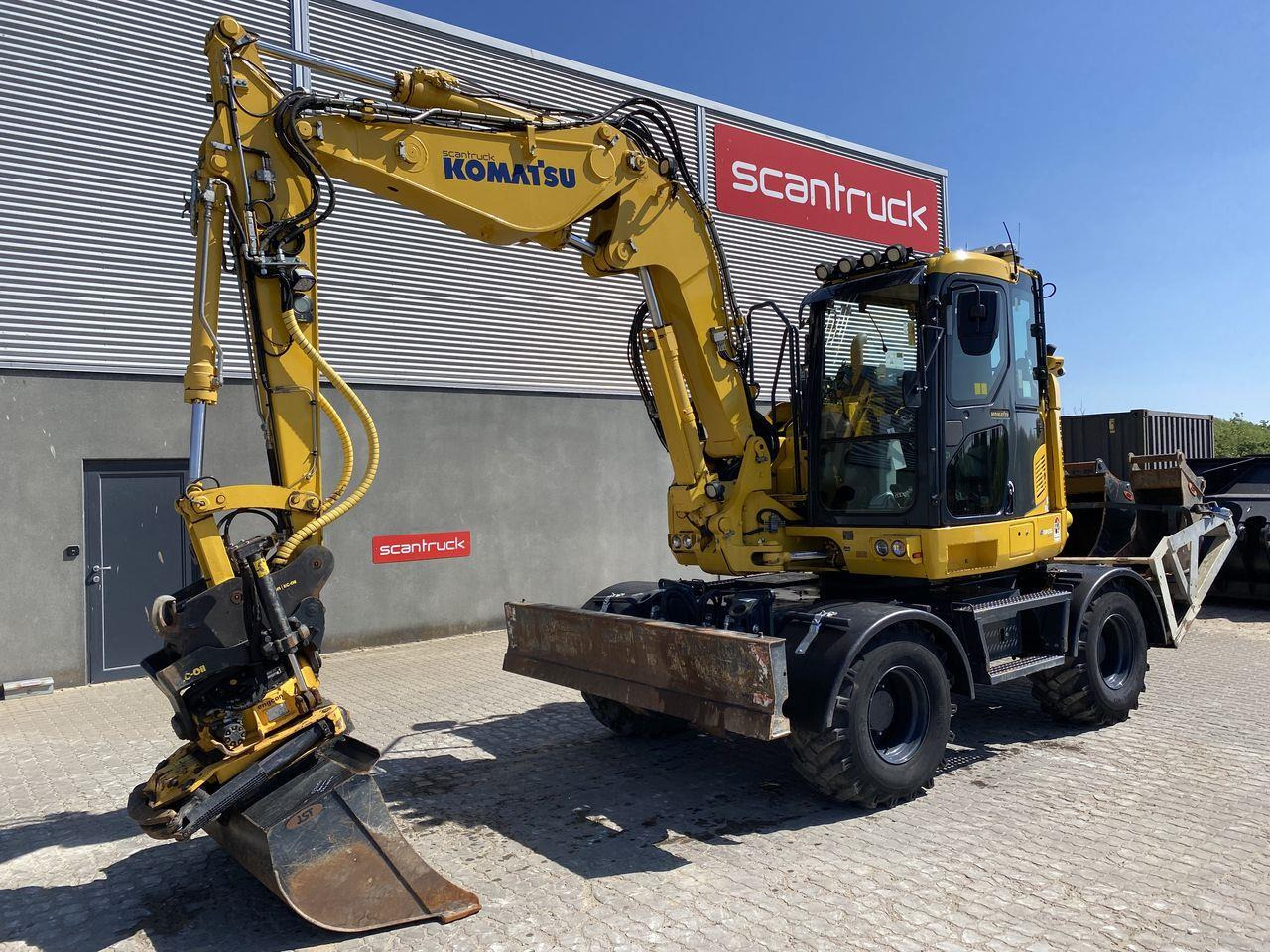 Komatsu PW118MR-11 - Bager točkaš: slika 1 Komatsu PW118MR-11 - Bager točkaš: slika 1
