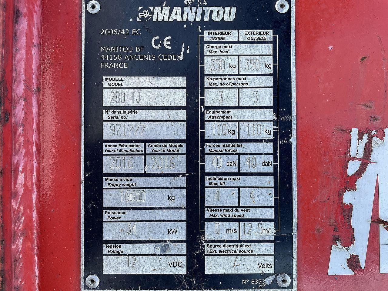 Lizing  Manitou 280TJ Manitou 280TJ: slika 10