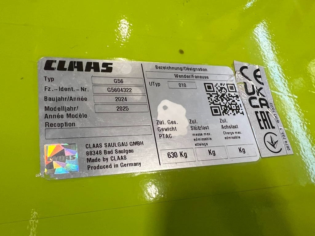 Claas Volto 45 schudder - Prevrtač/ Grabuljač: slika 5 Claas Volto 45 schudder - Prevrtač/ Grabuljač: slika 5