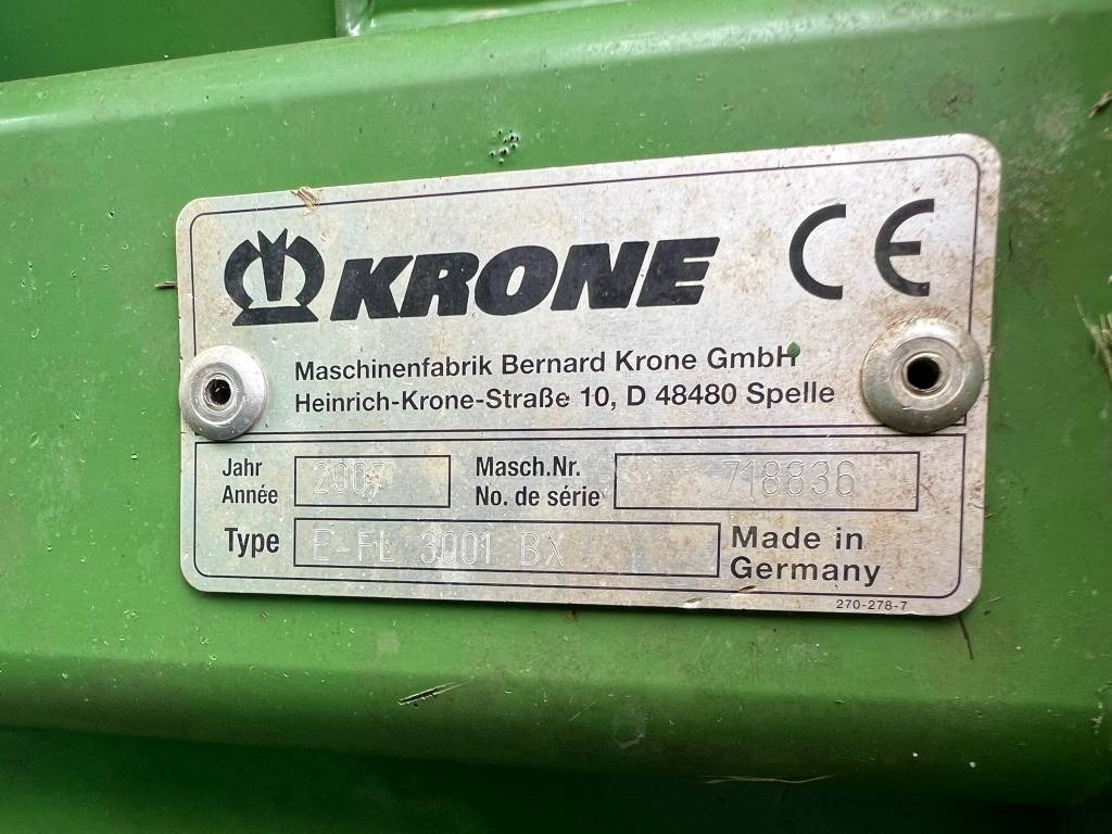 Kombajn za stočnu hranu Krone Big X 500 Hakselaar: slika 17 Kombajn za stočnu hranu Krone Big X 500 Hakselaar: slika 17