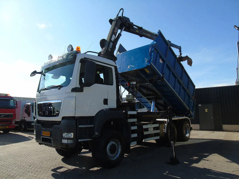 MAN TGX + 6x6 + HIAB 166 E3 HIPRO + 3SIDE TIPPER - Istovarivač, Kamion sa dizalicom: slika 3 MAN TGX + 6x6 + HIAB 166 E3 HIPRO + 3SIDE TIPPER - Istovarivač, Kamion sa dizalicom: slika 3