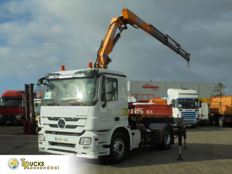 Mercedes-Benz Actros 1846 + Euro 5 + EFFER 250 Crane + REMOTE - Kamion sa dizalicom: slika 1 Mercedes-Benz Actros 1846 + Euro 5 + EFFER 250 Crane + REMOTE - Kamion sa dizalicom: slika 1