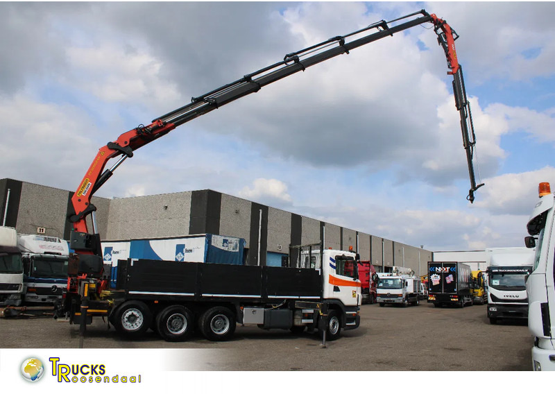 Scania G 480 + PALFINGER 500002EH 6x / JIB 3x + 8x4 STEERING + REMOTE - Kamion sa dizalicom: slika 1 Scania G 480 + PALFINGER 500002EH 6x / JIB 3x + 8x4 STEERING + REMOTE - Kamion sa dizalicom: slika 1