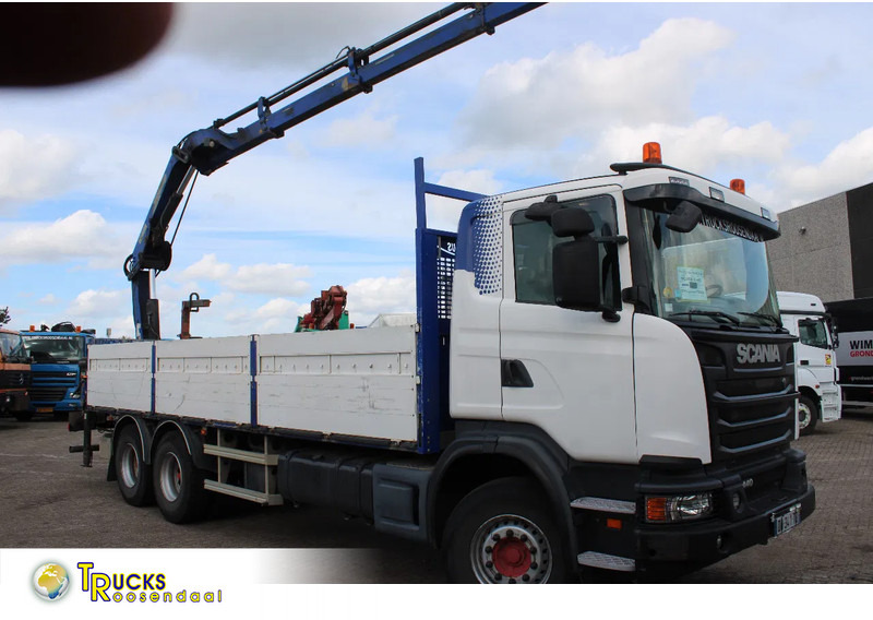 Scania G440 hiab 166-4 hipro + 6x4 + manual - Kamion sa dizalicom: slika 1 Scania G440 hiab 166-4 hipro + 6x4 + manual - Kamion sa dizalicom: slika 1