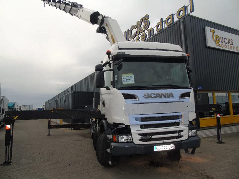 Scania R 500 + PALFINGER 88002-EH + 8x EXT + 8X4 + EURO 5 + MANUAL - Kamion sa dizalicom: slika 2 Scania R 500 + PALFINGER 88002-EH + 8x EXT + 8X4 + EURO 5 + MANUAL - Kamion sa dizalicom: slika 2