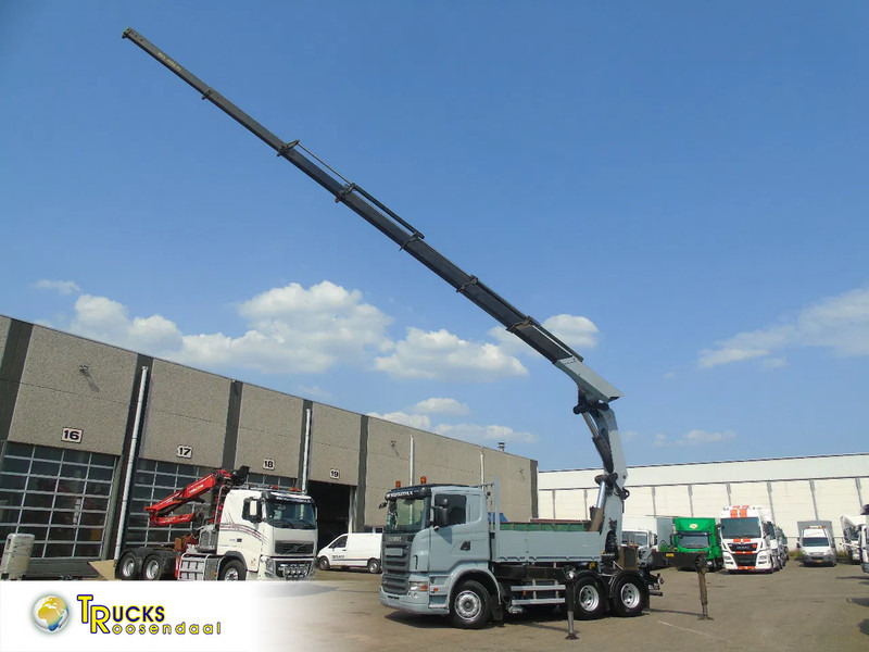 Scania R reserved 420 + PALFINGER 72002 + 7 EXTENTIONS + 6X4 + REMOTE - Kamion sa dizalicom: slika 1 Scania R reserved 420 + PALFINGER 72002 + 7 EXTENTIONS + 6X4 + REMOTE - Kamion sa dizalicom: slika 1