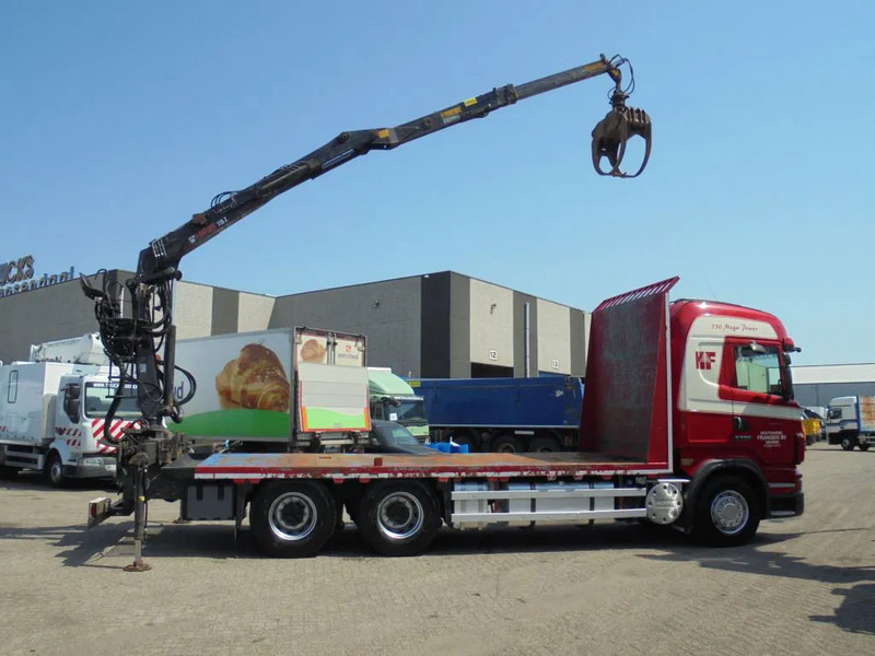 Scania R730 V8 + Euro 5 + Loglift 115Z + 6X4 - Kamion sa tovarnim sandukom: slika 3 Scania R730 V8 + Euro 5 + Loglift 115Z + 6X4 - Kamion sa tovarnim sandukom: slika 3