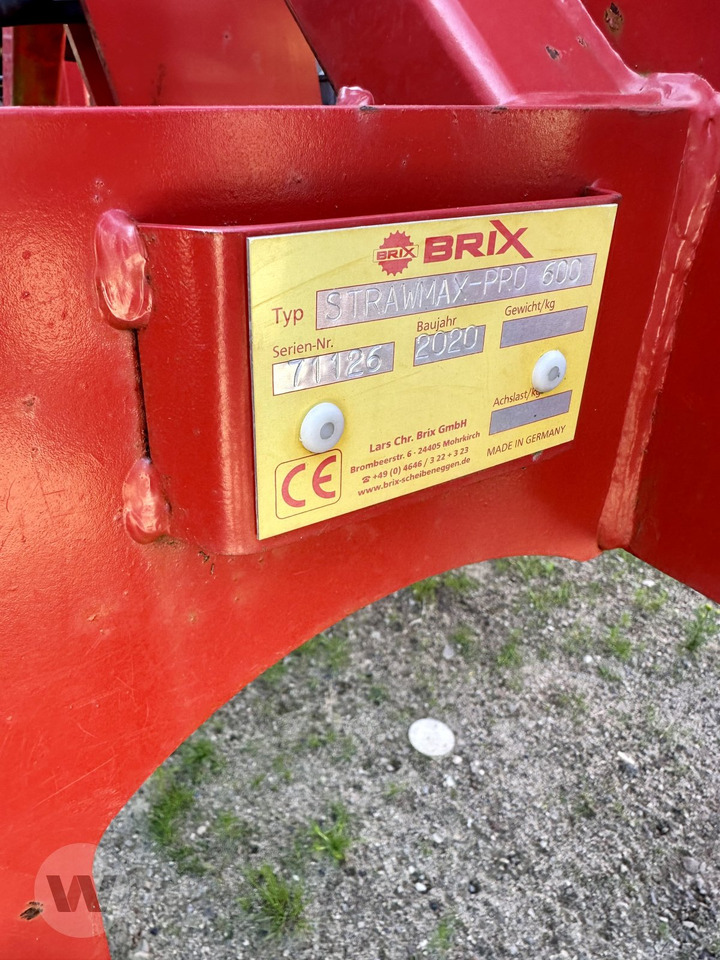 Brix Strawmax-Pro 600 - Češljasta drljača: slika 2 Brix Strawmax-Pro 600 - Češljasta drljača: slika 2