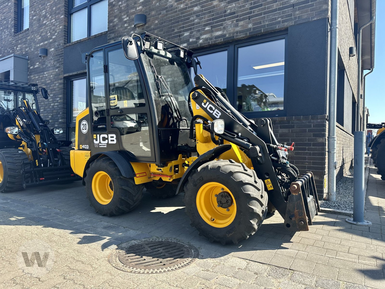 JCB 403 AGRI - Zglobni utovarivač: slika 1 JCB 403 AGRI - Zglobni utovarivač: slika 1