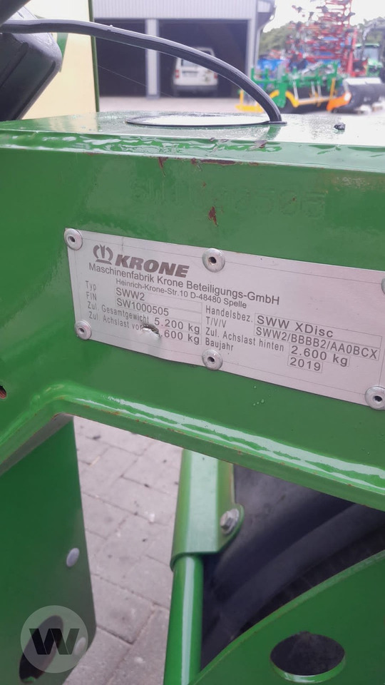 Krone X-Disc 6200 - Kosačica: slika 5 Krone X-Disc 6200 - Kosačica: slika 5