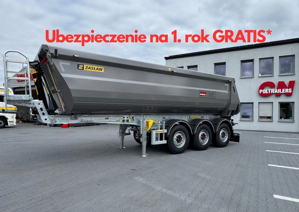Zaslaw NOWY MODEL, CAŁA HARDOX 500 24/27m3 - Poluprikolica istovarivača: slika 1 Zaslaw NOWY MODEL, CAŁA HARDOX 500 24/27m3 - Poluprikolica istovarivača: slika 1
