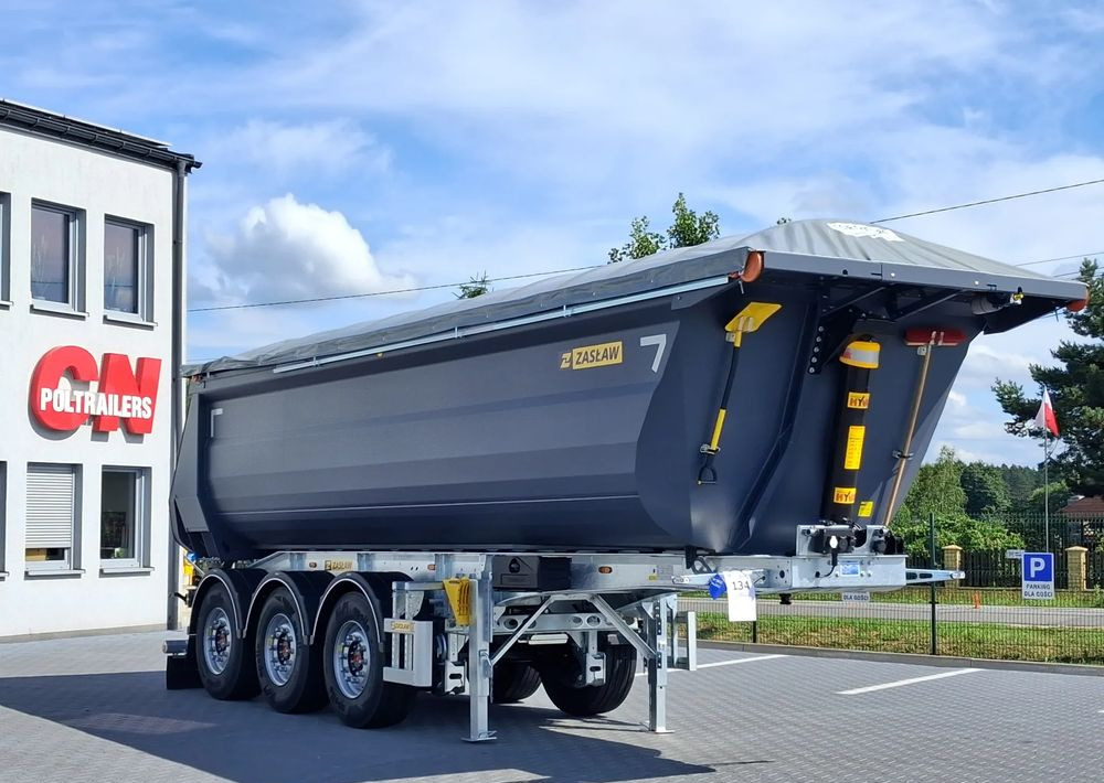 Zaslaw NOWY MODEL // Elektryczna plandeka // CAŁA HARDOX 500 24/27m3 - Poluprikolica istovarivača: slika 1 Zaslaw NOWY MODEL // Elektryczna plandeka // CAŁA HARDOX 500 24/27m3 - Poluprikolica istovarivača: slika 1