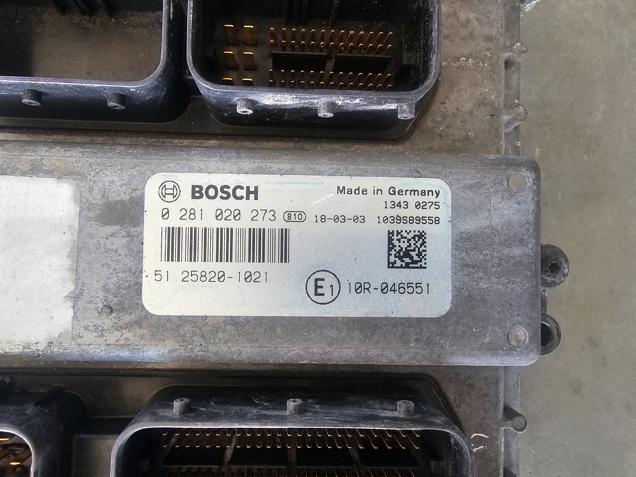 MAN TGS TGX EURO 6 / D2676 / ENGINE CONTROL UNIT - Upravljačka jedinica: slika 3 MAN TGS TGX EURO 6 / D2676 / ENGINE CONTROL UNIT - Upravljačka jedinica: slika 3