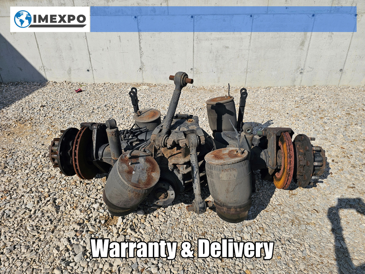 MAN TGX TGS EURO 6 / COMPLETE AXLE / HY-1350 / 38:15 - Zadnja osovina: slika 1 MAN TGX TGS EURO 6 / COMPLETE AXLE / HY-1350 / 38:15 - Zadnja osovina: slika 1