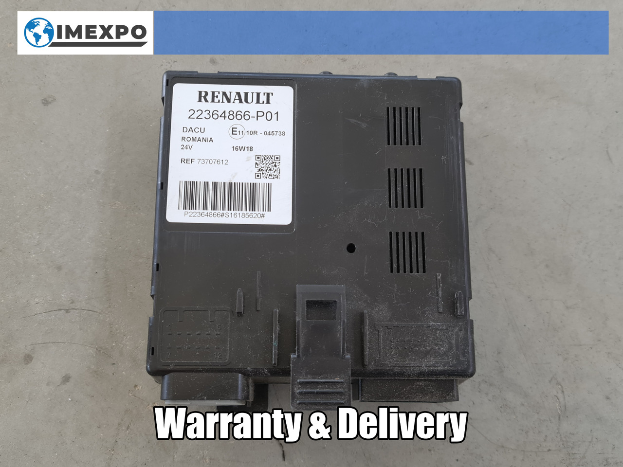 RENAULT RANGE T / DACU CONTROL UNIT / 22364866-P01 - Upravljačka jedinica: slika 1 RENAULT RANGE T / DACU CONTROL UNIT / 22364866-P01 - Upravljačka jedinica: slika 1