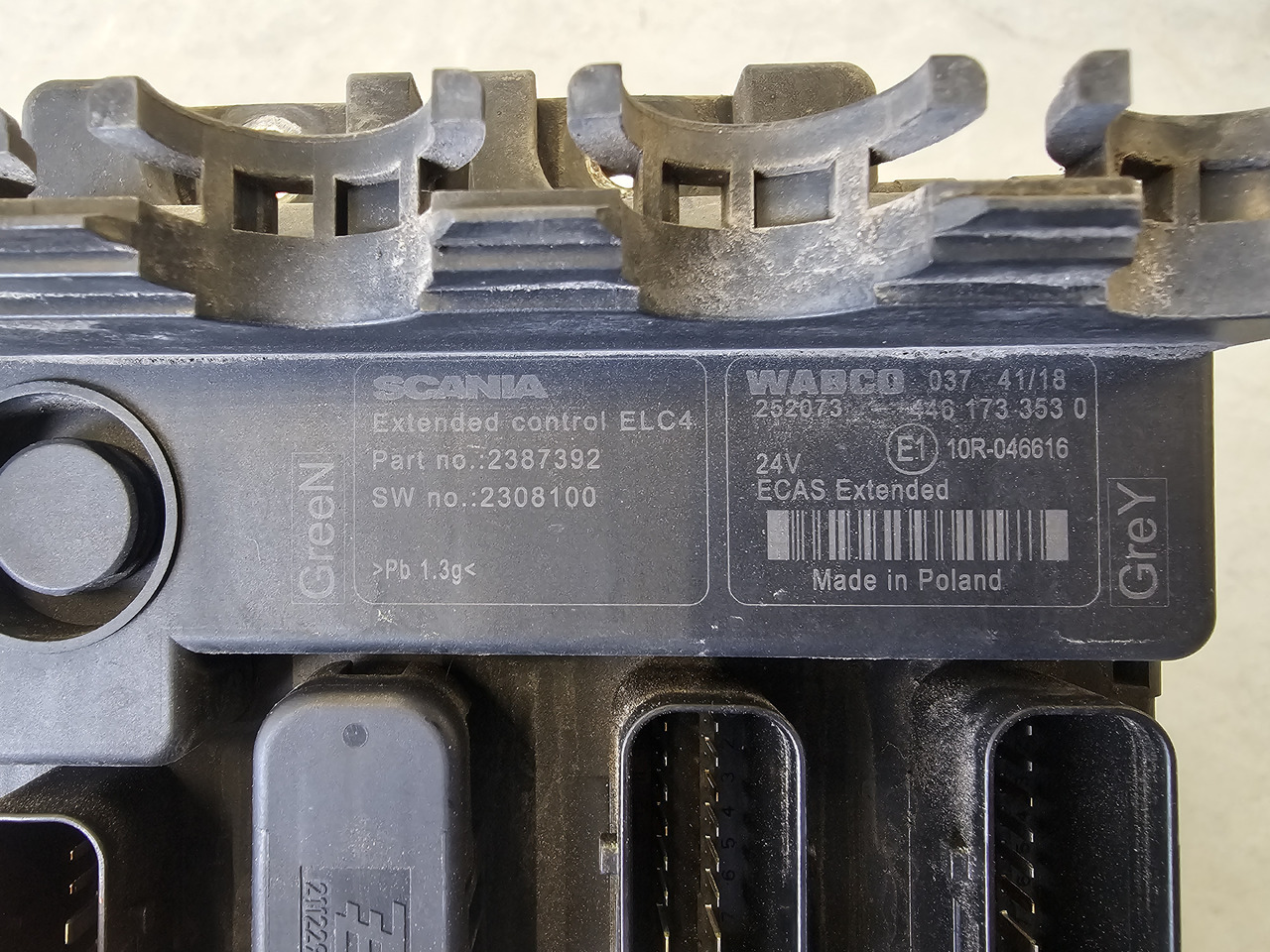 SCANIA S, R, P, G / ELC4 CONTROL UNIT / 2387392 - Upravljačka jedinica: slika 4 SCANIA S, R, P, G / ELC4 CONTROL UNIT / 2387392 - Upravljačka jedinica: slika 4