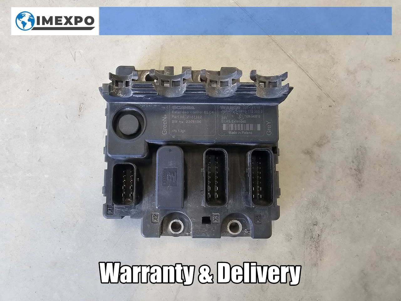 SCANIA S, R, P, G / ELC4 CONTROL UNIT / 2387392 - Upravljačka jedinica: slika 1 SCANIA S, R, P, G / ELC4 CONTROL UNIT / 2387392 - Upravljačka jedinica: slika 1