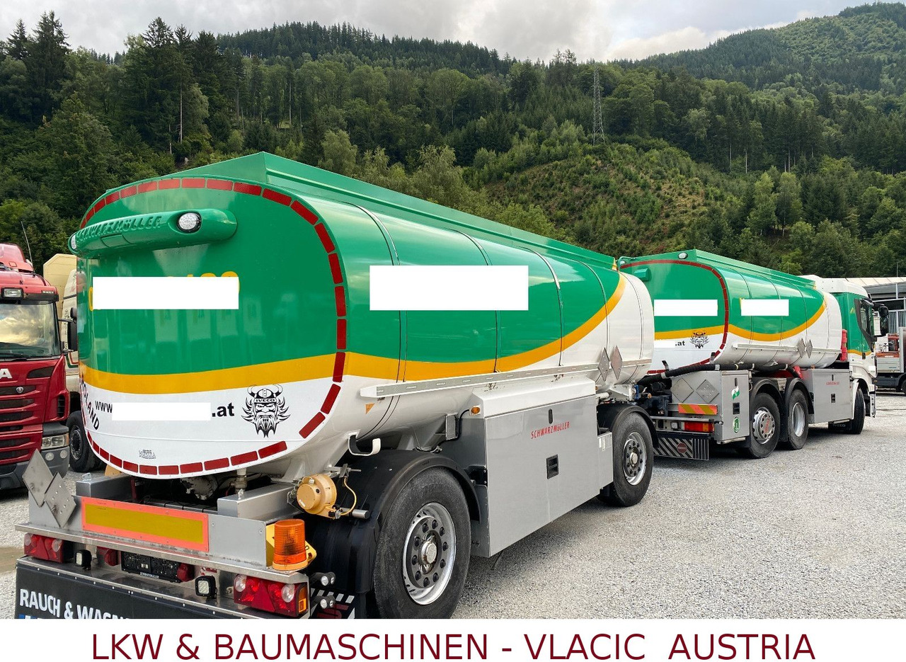 Iveco Stralis 460 Schwarzmüller Benz/Diesel Kompletzug - Kamion cisterna: slika 2 Iveco Stralis 460 Schwarzmüller Benz/Diesel Kompletzug - Kamion cisterna: slika 2