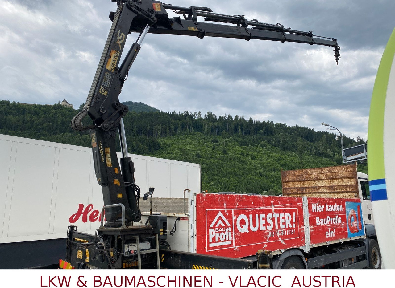 Kamion sa tovarnim sandukom, Kamion sa dizalicom MAN TGS 26.400 6x4 mit Kran HIAB 166: slika 12