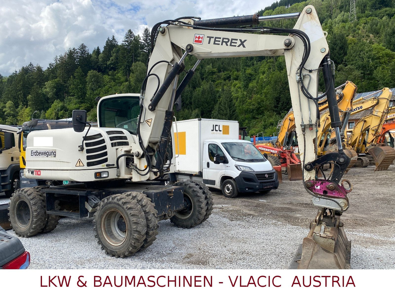 Terex TW 110 Mobilbagger inkl.4Löffeln - Bager točkaš: slika 1 Terex TW 110 Mobilbagger inkl.4Löffeln - Bager točkaš: slika 1