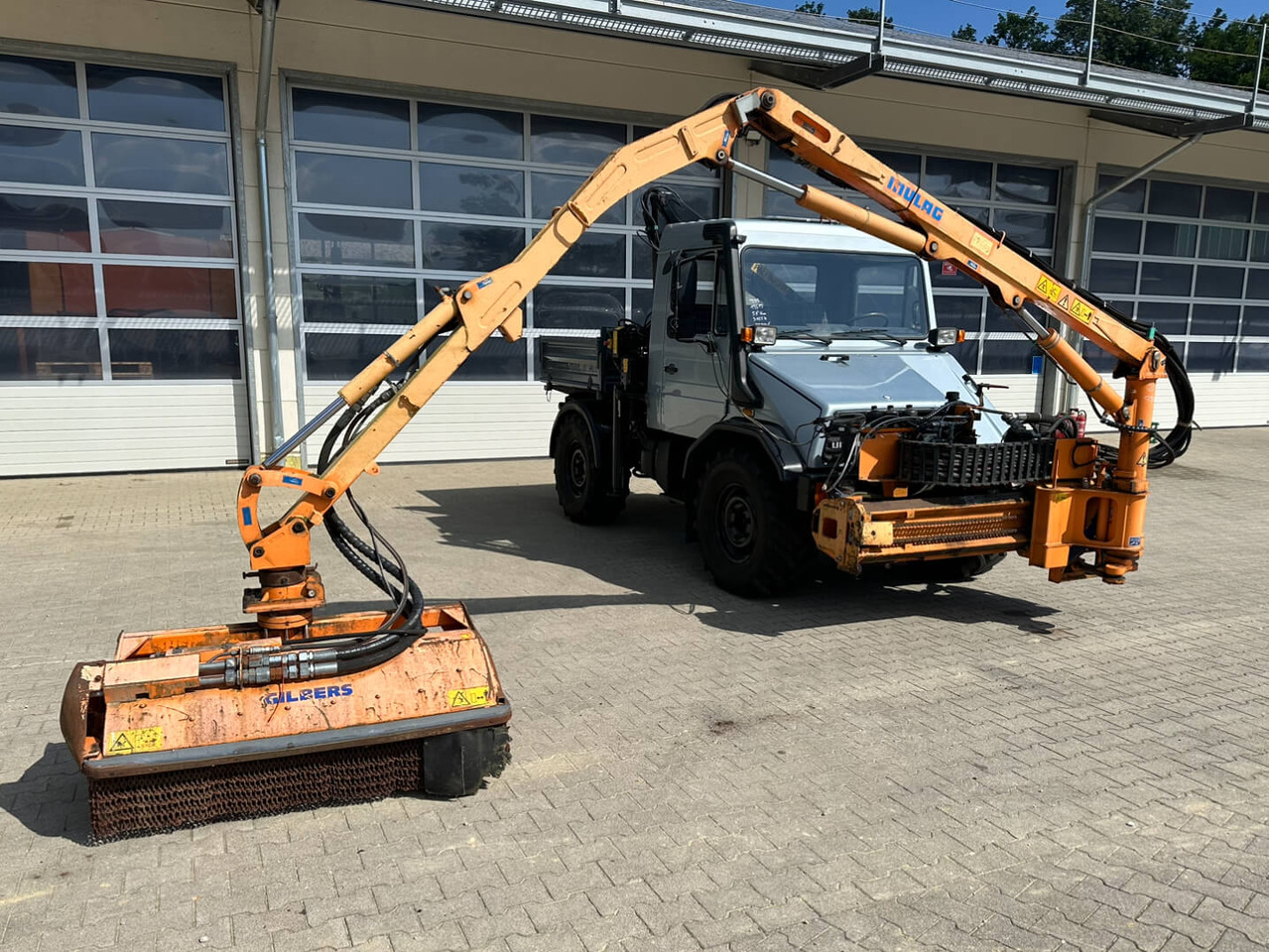 Unimog Frontauslegermähgerät Mulag FME600 - Kranska kosilica: slika 2 Unimog Frontauslegermähgerät Mulag FME600 - Kranska kosilica: slika 2
