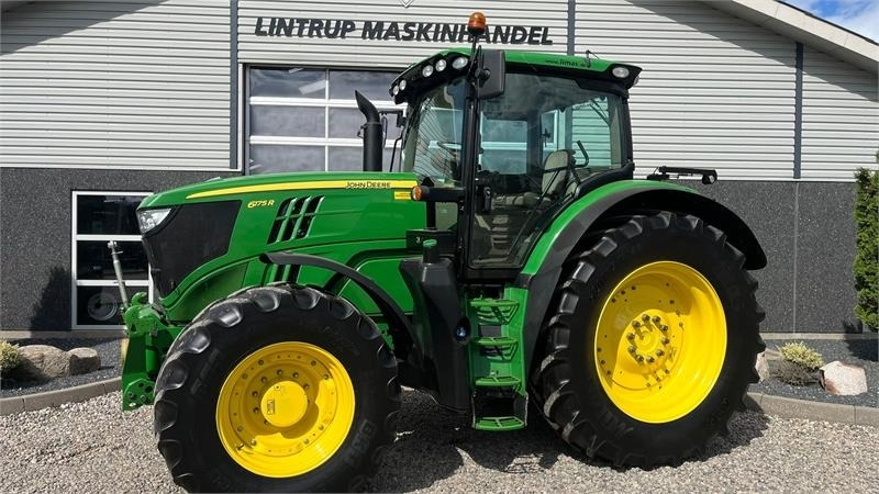 John Deere 6175R Med frontlift og frontPTO samt luft anlæg  - Traktor: slika 1 John Deere 6175R Med frontlift og frontPTO samt luft anlæg  - Traktor: slika 1