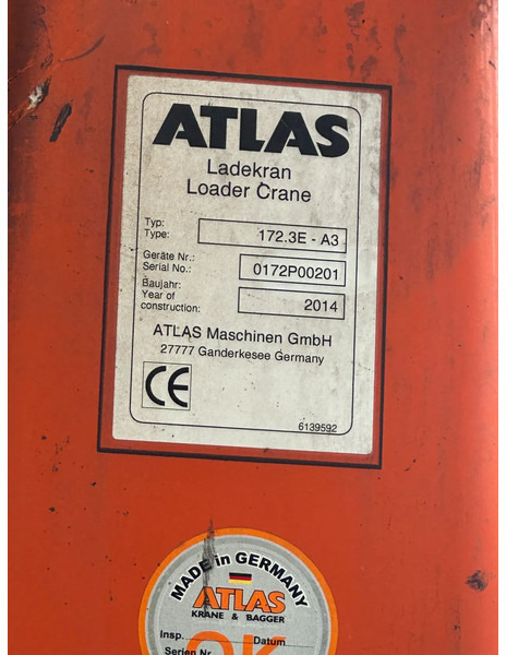 Kamion sa kablovskim sistemom, Kamion sa dizalicom DAF CF 370 EURO6!!6x2!KRAAN/KRAN/KABEL/ABROLLKIPPER!!2014!!: slika 18