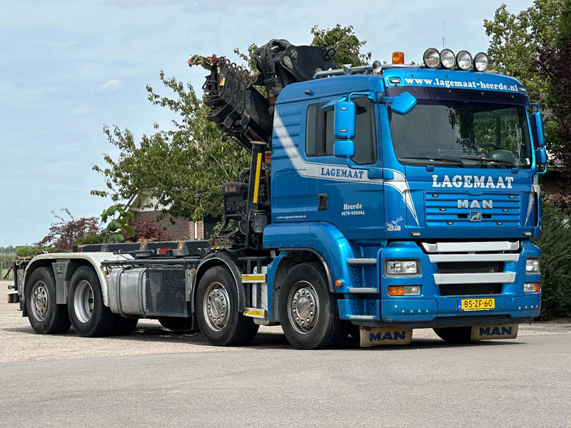 MAN TGA 35.440 8x2 HIAB 37TM!!RADIO REMOTE/CONTAINER SYSTEM! - Kamion sa kablovskim sistemom, Kamion sa dizalicom: slika 2 MAN TGA 35.440 8x2 HIAB 37TM!!RADIO REMOTE/CONTAINER SYSTEM! - Kamion sa kablovskim sistemom, Kamion sa dizalicom: slika 2