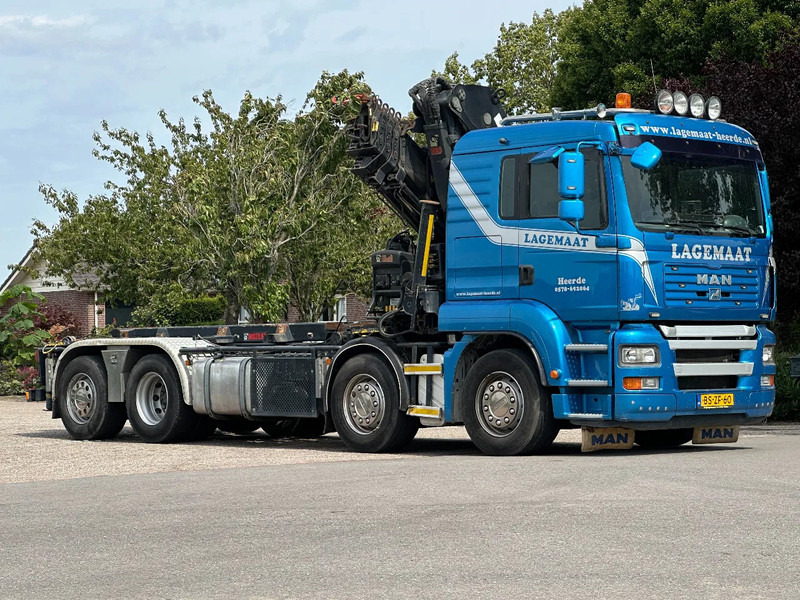MAN TGA 35.440 8x2 HIAB 37TM!!RADIO REMOTE/CONTAINER SYSTEM! - Kamion sa kablovskim sistemom, Kamion sa dizalicom: slika 4 MAN TGA 35.440 8x2 HIAB 37TM!!RADIO REMOTE/CONTAINER SYSTEM! - Kamion sa kablovskim sistemom, Kamion sa dizalicom: slika 4